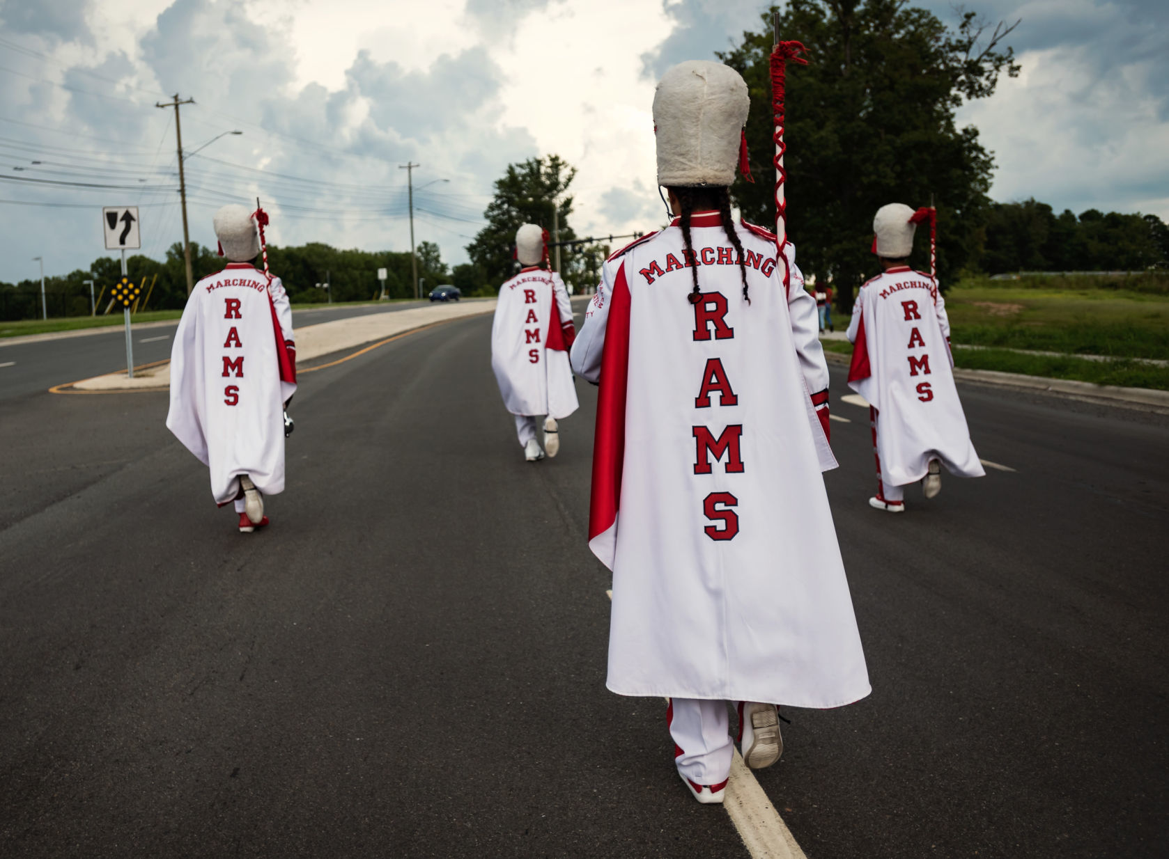 Winston-Salem State Drum Majors